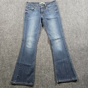 Levi's Jeans Women's 26x32 Blue Bootcut 518 Superlow Stretch